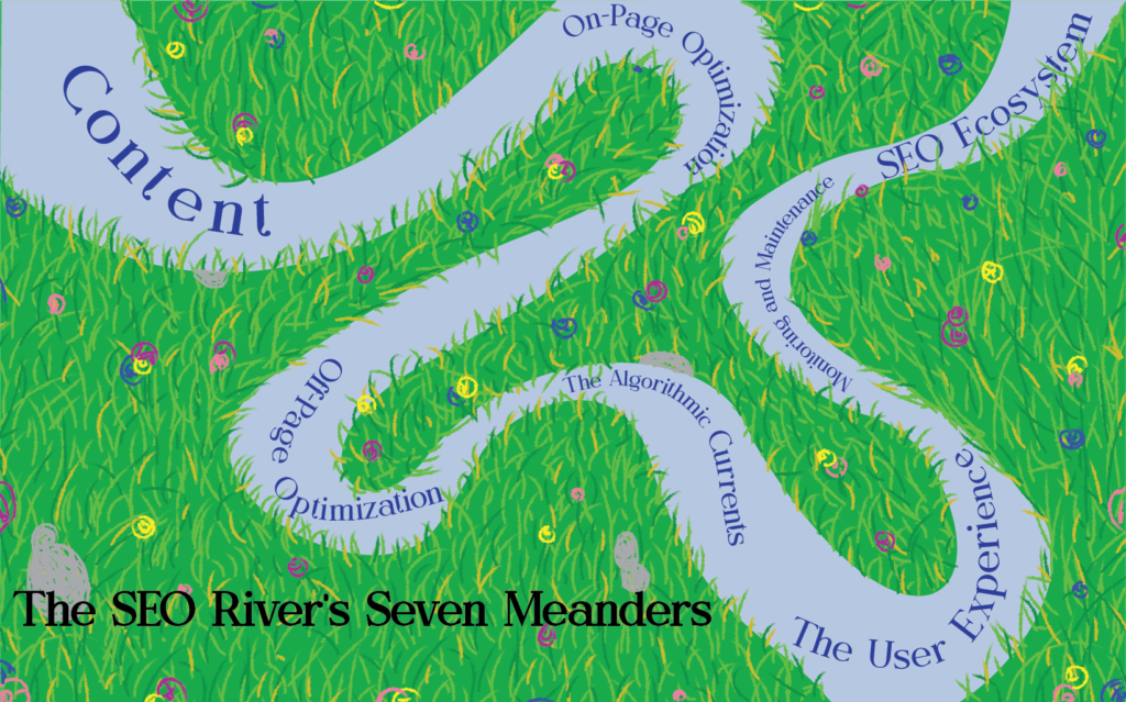 Displaying SEO as a river SEO